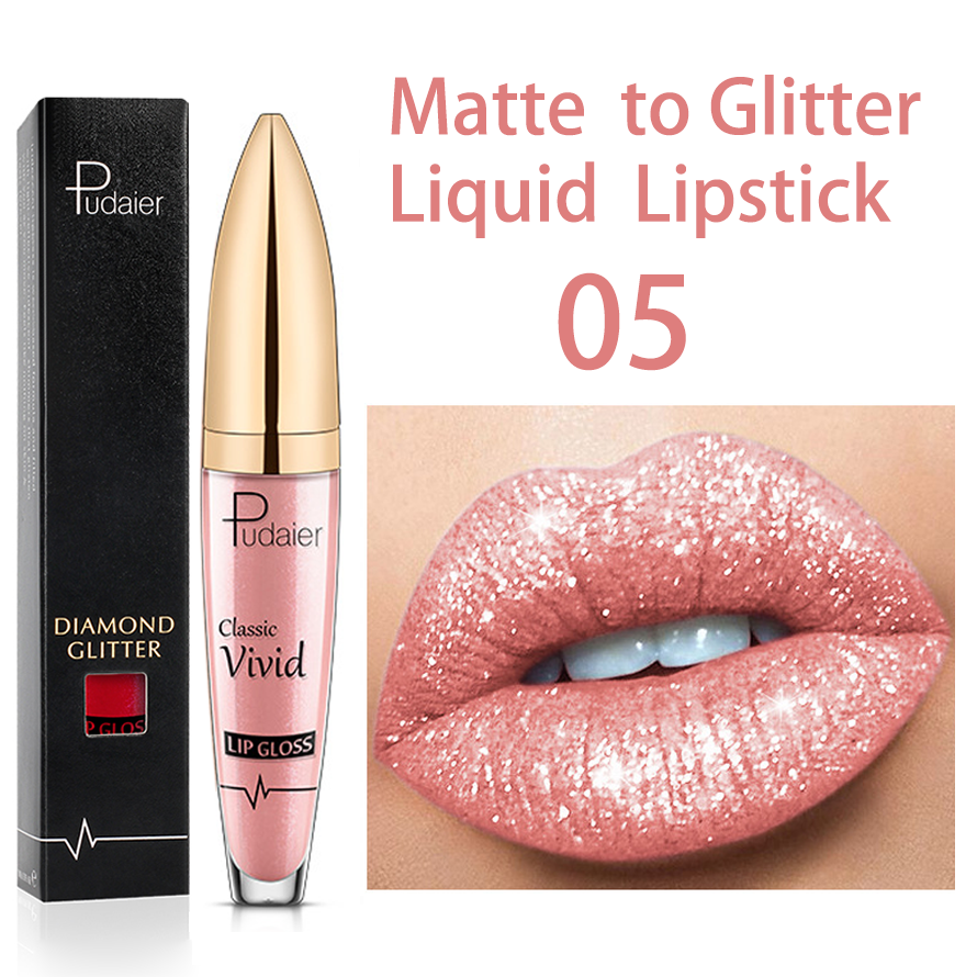 🎅Christmas PRE SALE -50% OFF🎅Diamond Lip Gloss Matte To Glitter Liquid Lipstick Waterproof-Buy 2 Get EXTRA 10% OFF