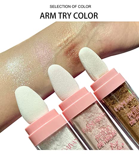 (🔥2023 New Year Sale-48% OFF) Body&Face Highlighter Powder Stick - Buy 2 Get 1 Free Now!
