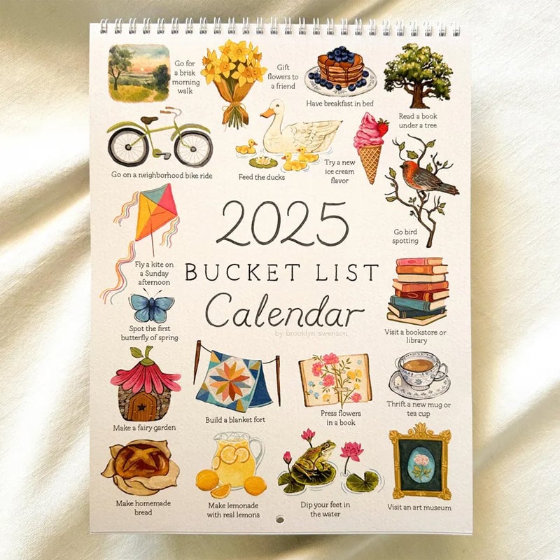 🎅Christmas Pre-Sale Promotion 49% OFF🎄2025 Bucket List Calendar