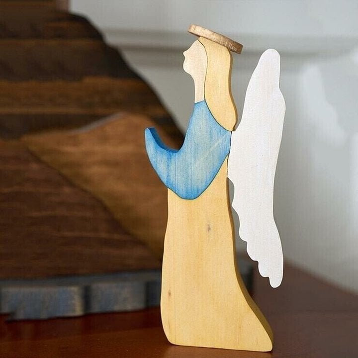 Handmade Jesus Tomb-Easter Scene Wooden Decoration