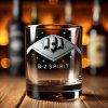 Air Force Fighter Theme Whiskey Glass