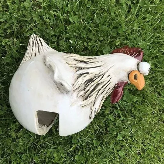 🐔Funny Chicken Garden Fence Decoration🐔