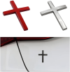 ⏰LAST DAY SALE 50% OFF✝️Metal Jesus Christ Cross Badge Stickers