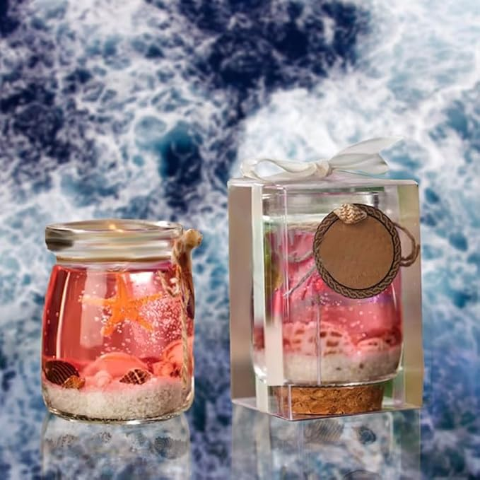 🎅Christmas Promotion 48% OFF-🎁- Ocean Theme Gel Candle- 🎁Buy 2 Free Shipping