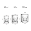 Johnny Inferno Skull Glasses - Set of 4