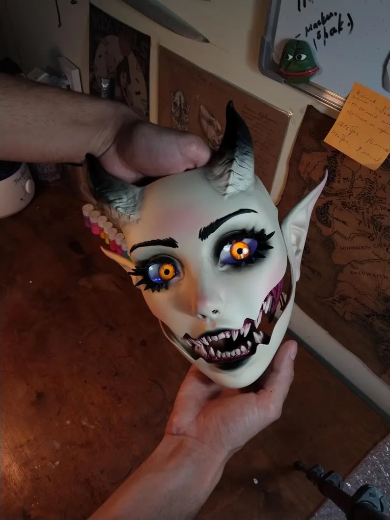 🎁TikTok Last Day Sale - 70% OFF 🎭Babydoll Mask: Quality and adjustable for comfort😈