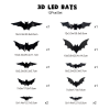 🎁TikTok Last Day Sale - 70% OFF✨Halloween 3D Lighted Bats