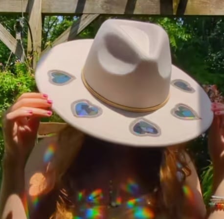 Last Day 50% OFF🔥Suncatcher Cowgirl Straw Prism Hat
