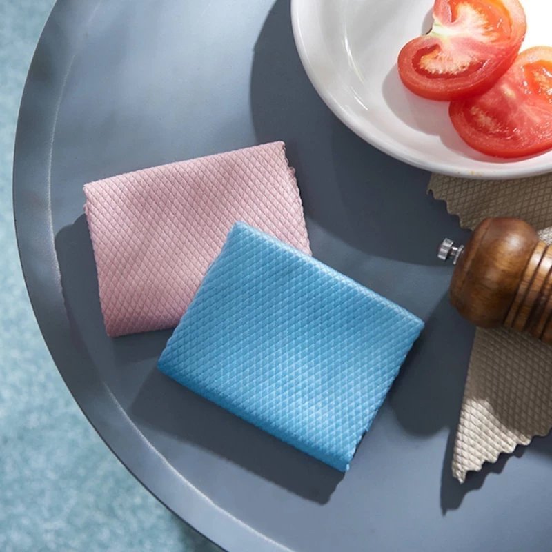 Fish Scale Microfiber Polishing Cleaning Cloth