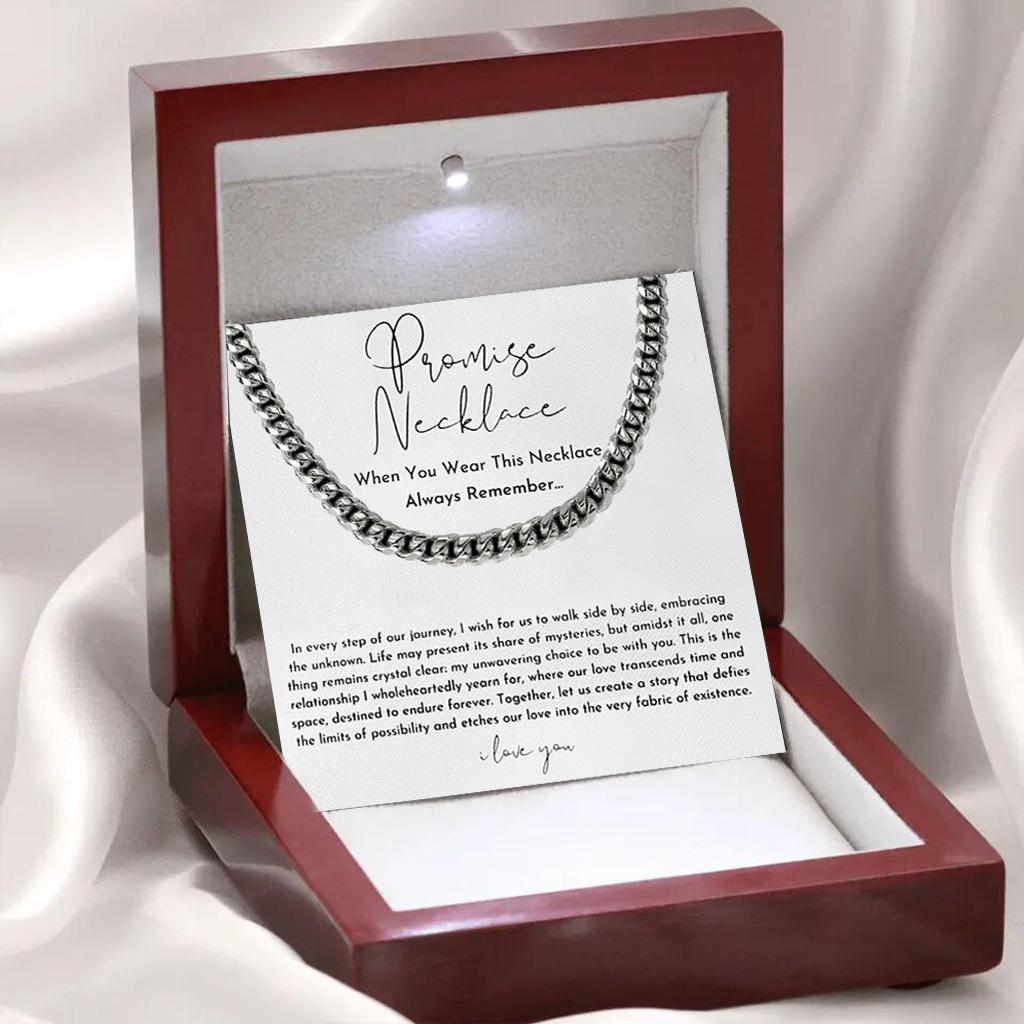 🔥LAST DAY 50% OFF🔥Promise Necklace For Him