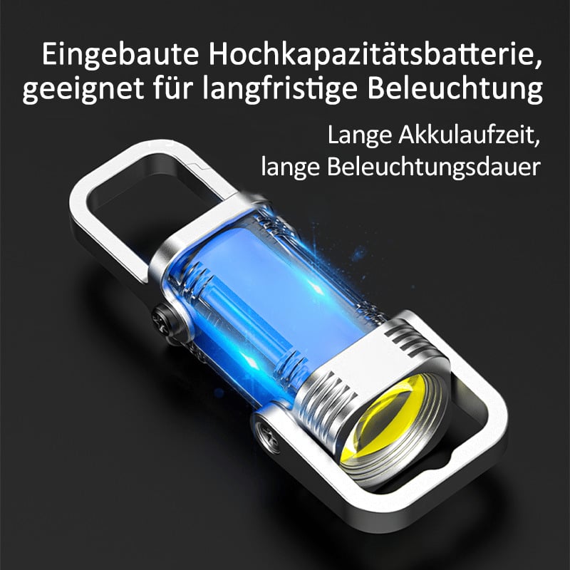 🔥Letzter Tag 49 % Rabatt🔥Superhelle Mini-Schlüsselanhänger-Taschenlampe Wasserdicht