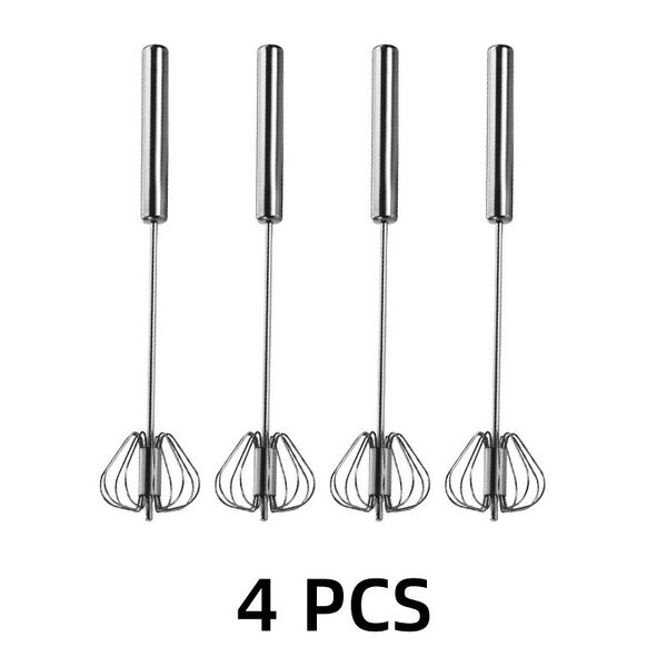 (🔥Last Day Promotion 50% OFF) Stainless Steel Semi-Automatic Whisk