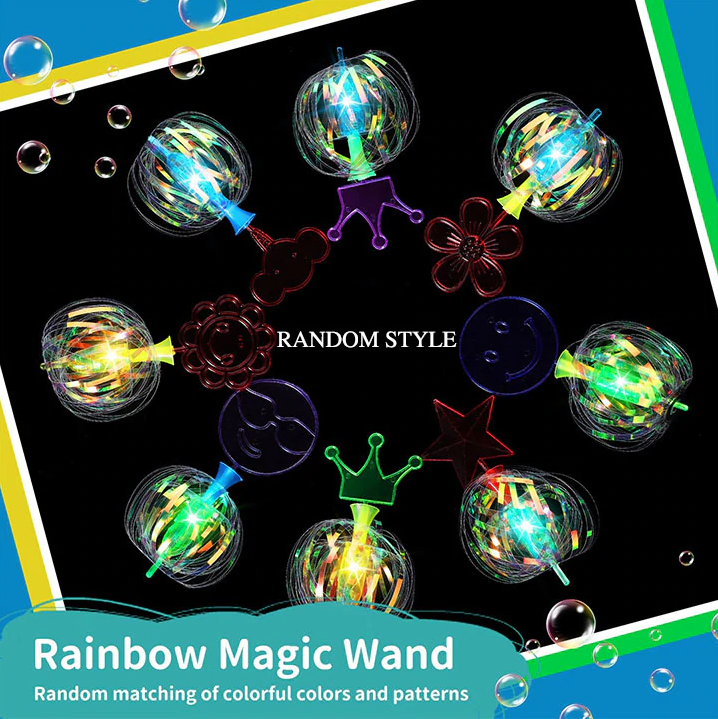 (🎄Christmas Promotion--48%OFF)Variety Magic Twist Bubble Wand(🔥Buy 5 get 3 Free & Free shipping)