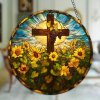 🎄🎅Christmas Presale - 49% OFF🎄-✝️Religious Pendant Cross Sun Catcher