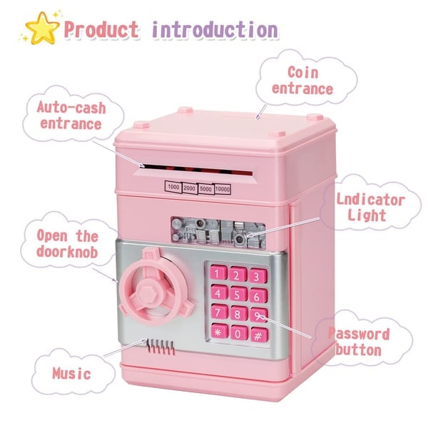Last Day Promotion 70% OFF - 🔥Electronic Password Piggy Bank - Mini ATM💵