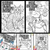 🔥Last Day Promotion 48% OFF-🎁-Funny Kitty Memes Coloring Book For Adult Relaxation