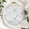 💖Halloween Embroidery KIT - Very easy to get started