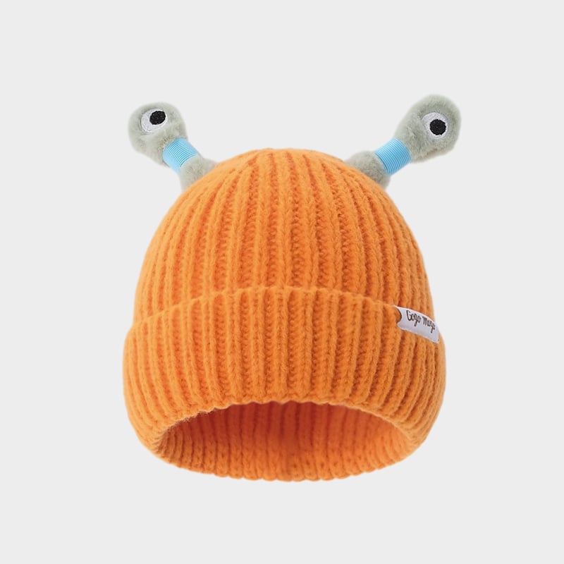 (🌲EARLY CHRISTMAS SALE - 50% OFF) Winter Parent-Child Cute Glowing Little Monster Knit Hat