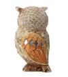 🦉Lucky Embroidered Owl Figurine Statue