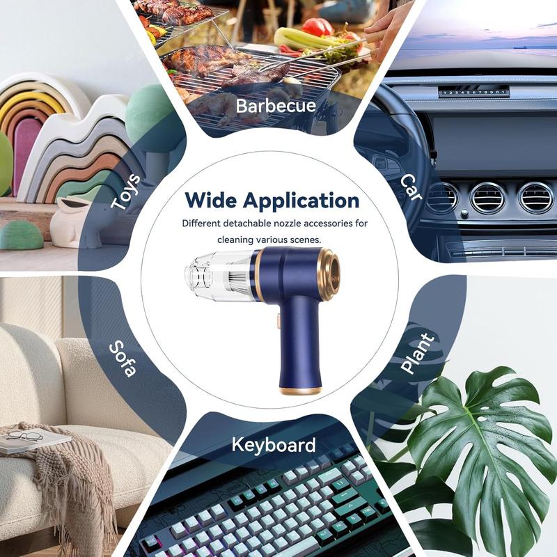 🔥Last Day Promotion 50% OFF🔥2-in-1 Handheld Cordless Home Vacuum Cleaner Car Cordless Vacuum Cleaner