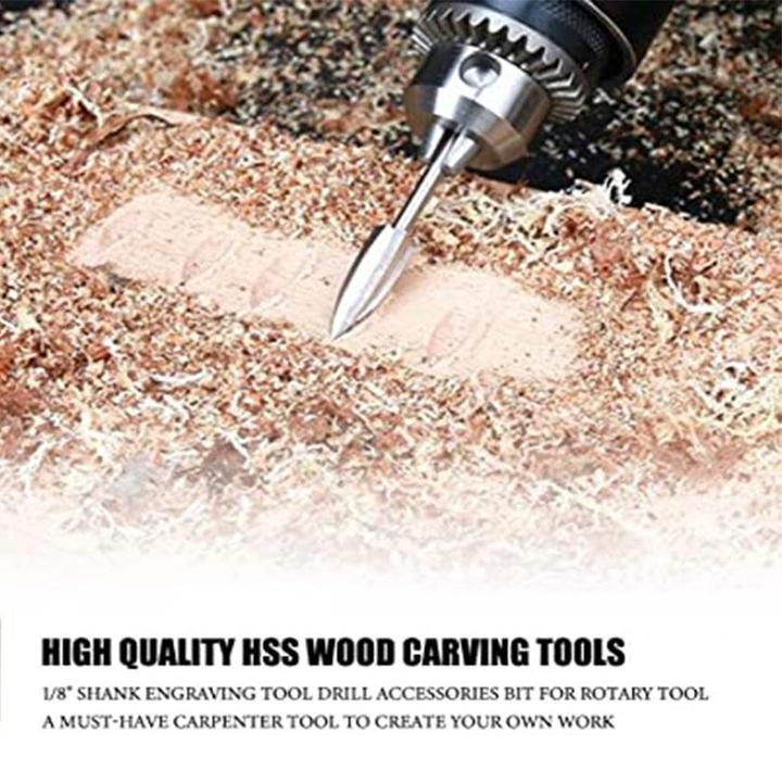 💝Christmas Sale- Get 50% OFF🎁Wood Carving Drill Bit(5 PCS)