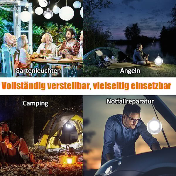 2025✨Letzter Tag 49 % Rabatt🔥2 in 1 Faltbare Solarlampe