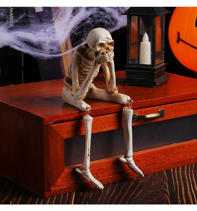 ⏰LAST DAY SALE 50% OFF💀 Halloween decoration indoor skeleton statue