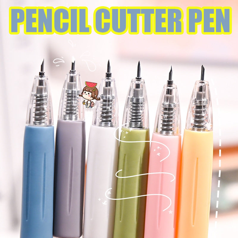 ⚡Last Day Promotion 48% OFF - Cartoon Pattern Student Utility Knife Pen(🔥🔥BUY 4 GET 6 FREE)