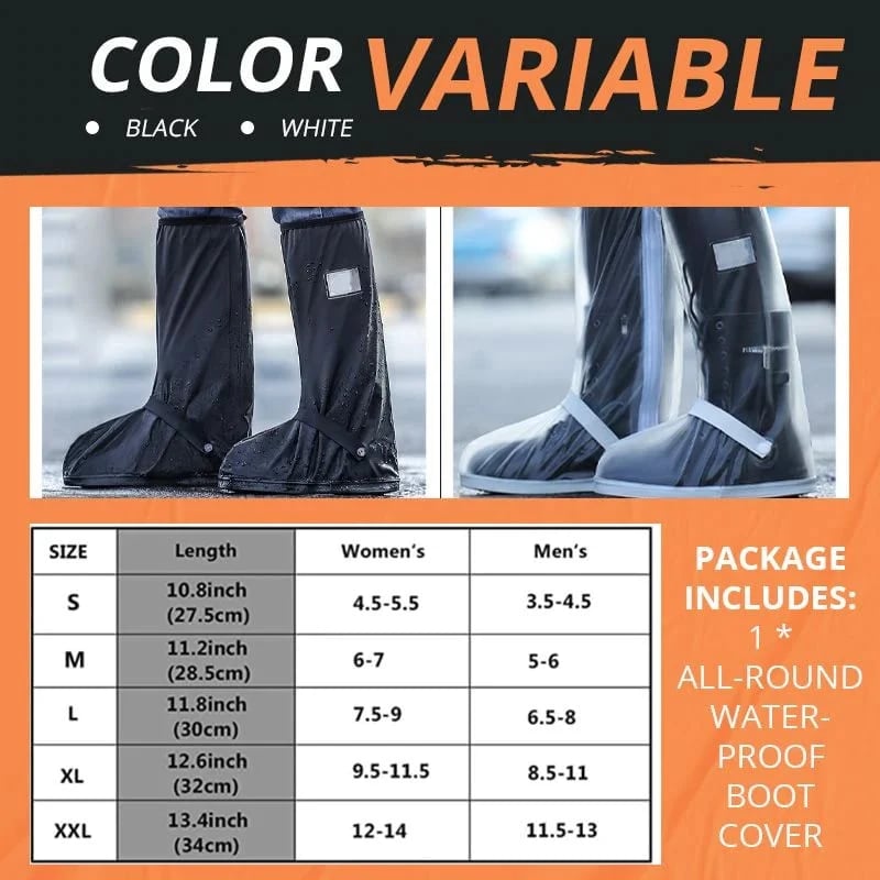 🔥BUY 2 GET EXTRA 30% OFF - All-Round Long Waterproof Boot Cover