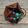 🎲 Leather D20 Dice Bag🎲