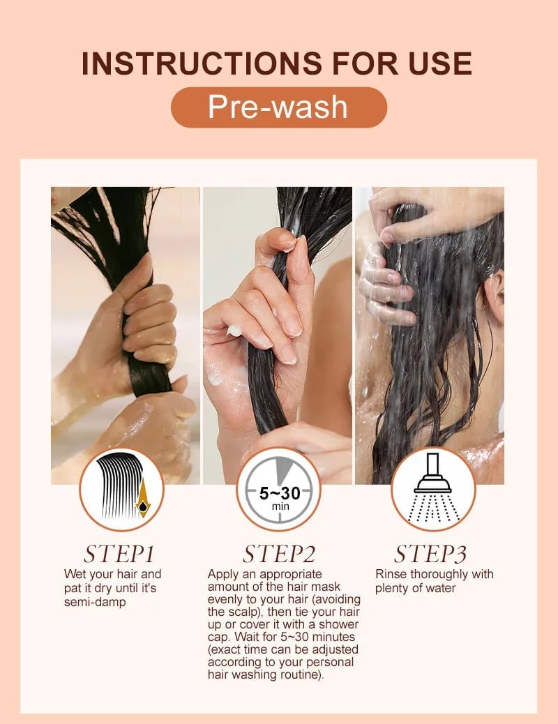 🎁TikTok Last Day Sale - 70% OFF🎉 PURC Keratin Hair Mask - Salon-Straight Hair at Home! Instantly Tames Frizz, Lasts 12 Weeks! 🔥
