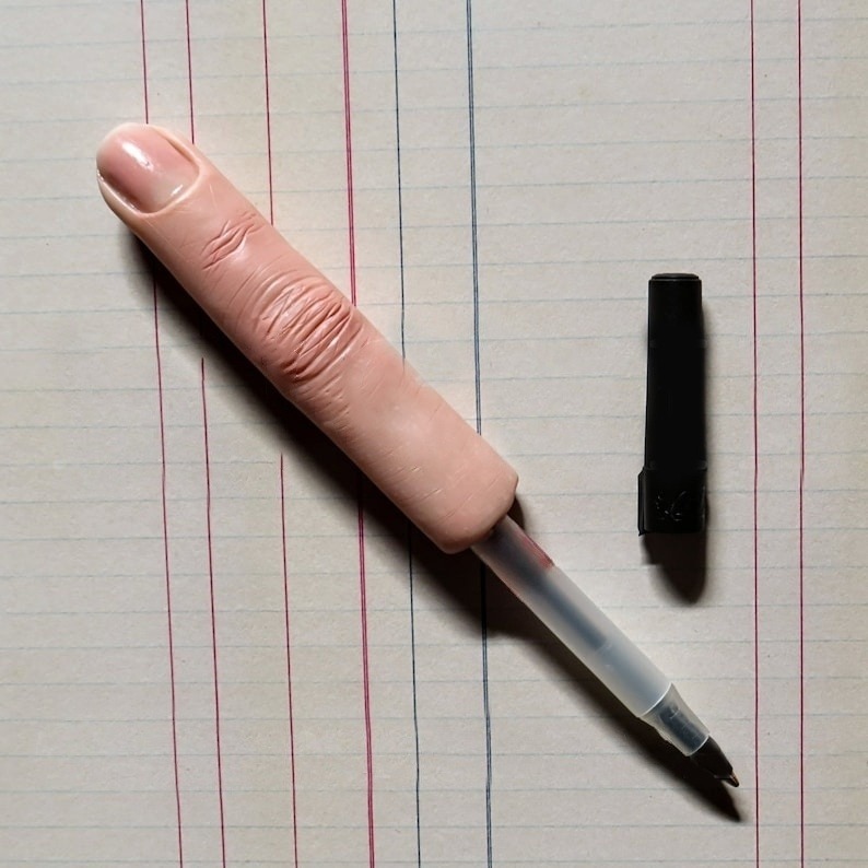 🔥Halloween Hot Deals🖊️Funny Realistic finger pen