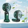 🔥Last Day Promotion 50% OFF -🎁-Compact USB-Rechargeable Mini Fan🚁5-Speed LED Display&HIGH AIRFLOW🌀