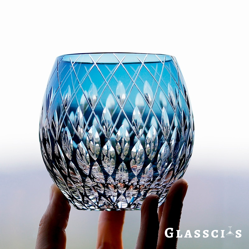 Edo Kiriko Ren Glass