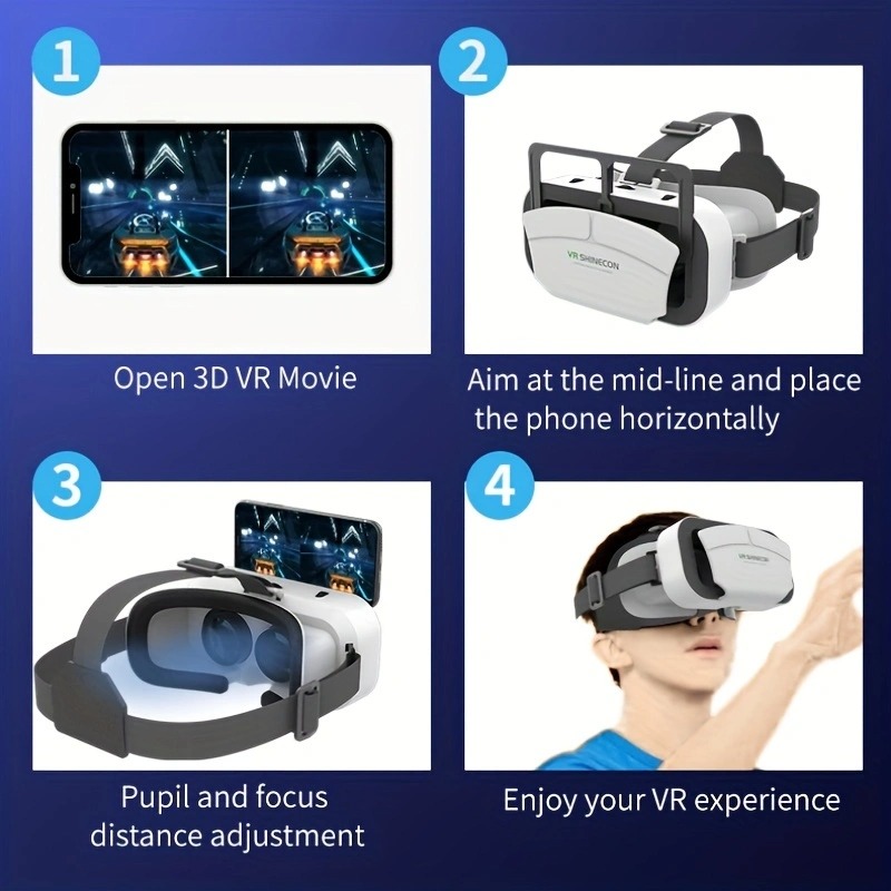 🧨New Year Sale 48% OFF🔥 Virtual Reality 3D Glasses VR