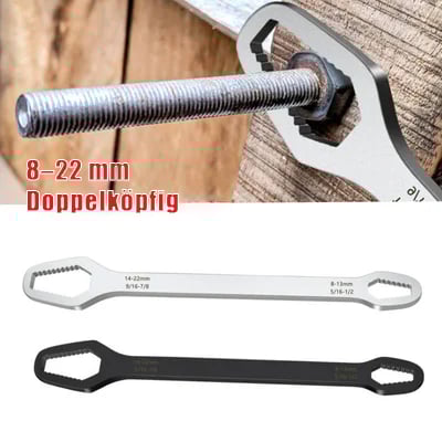 🔥LETZTER TAG 50 % RABATT-8-22-mm-Universalschlüssel Erhalten Sie einen KOSTENLOSEN 3-17-mm-Universalschlüssel!