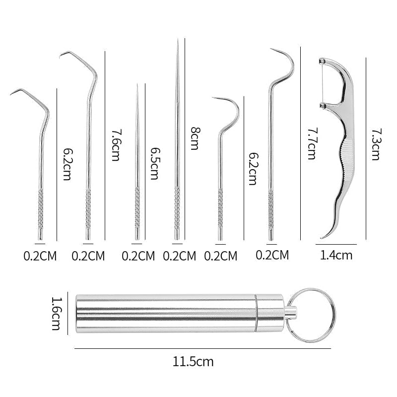 🔥Last Day Promotion 50% OFF🔥Stainless steel portable toothpick