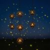 Solar Light Hanging Lanterns, Waterproof Decorative Outdoor Hanging Light for Garden Patio, Tree Lights, Yard Lights, Gifts for Mom