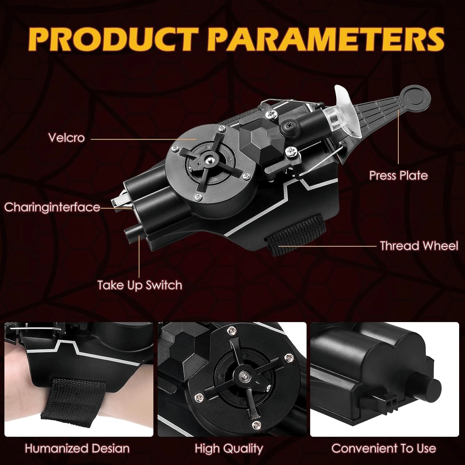 🕸️🕸️Web Launcher Spider String Shooter Toy🕷️