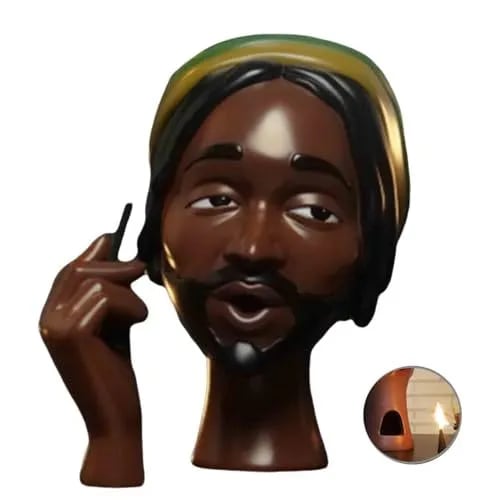 🔥Halloween Sale 60% OFF --Head Incense Burner Black Woman（BUY 2 FREE SHIPPING）