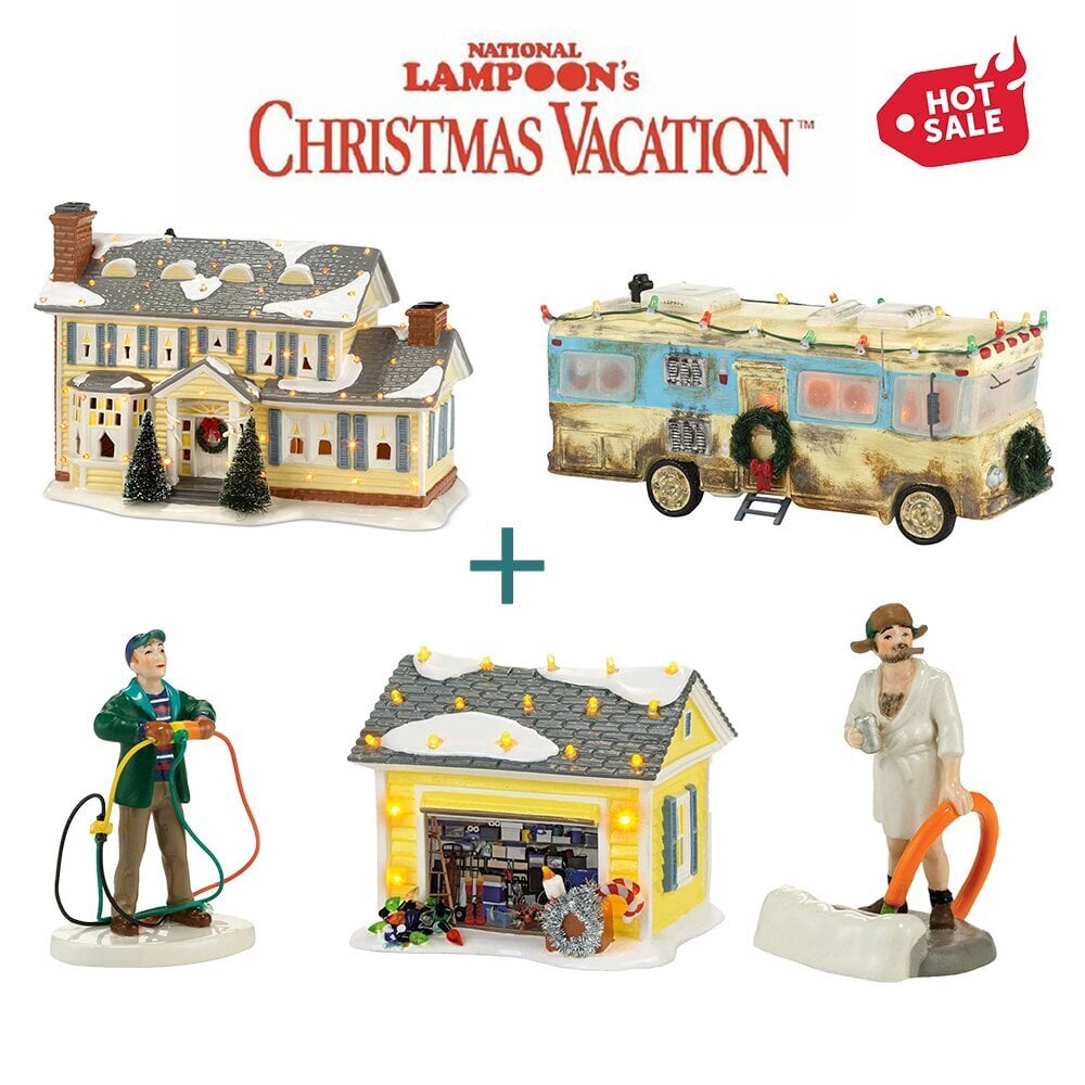 🌲Early Christmas Sale 50% Off🎅🎄National Lampoon's Christmas Vacation-Inspired Ceramic Village