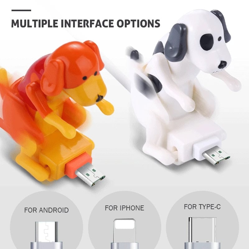 (🌲EARLY CHRISTMAS SALE - 49% OFF) 🎁Funny Dog Fast Charging Cable