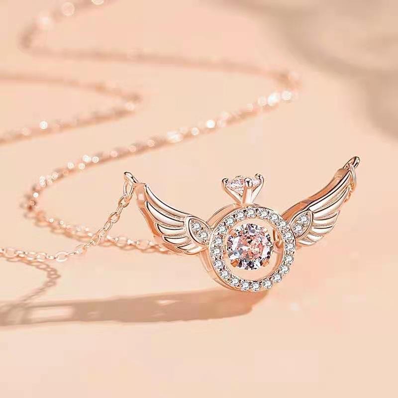 🎅EARLY XMAS SALE 49% OFF🎁Angel Wings Necklace-Buy 3 Get Extra 10% OFF