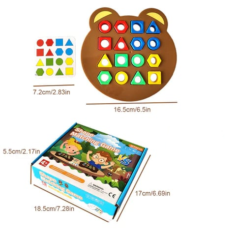 💥LAST DAY SALE 50% OFF💥Shape Matching Game