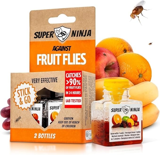 🎁TikTok Last Day Sale - 70% OFF🔥Super Ninja Fruit Fly Traps- safe for children and pets