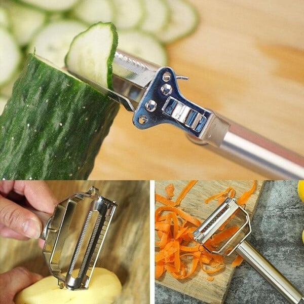 🔥(Last Day Promotion - Save 49% OFF) Stainless Steel Multifunctional Peeler - Buy 2 Free Shipping