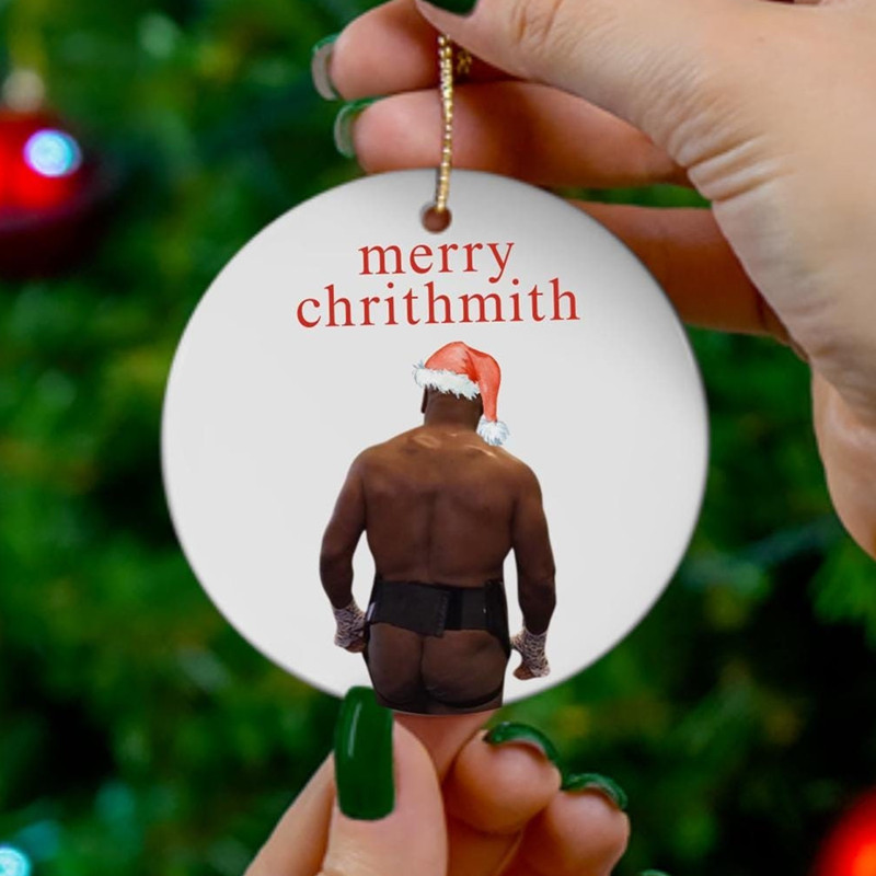 Funny Mike Tyson Ornament