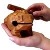 🐸100% Handmade Wooden Frog Guiro Rasp - Musical Instrument(𝐂𝐡𝐚𝐝 𝐒𝐦𝐢𝐭𝐡 𝐇𝐚𝐧𝐝𝐦𝐚𝐝𝐞®)