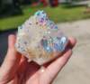 🔥Angel Aura Cluster- Aura Quartz Rainbow Crystal - Healing Aura Quartz Crystals and Stones-Buy 3 Get Extra 15% Off