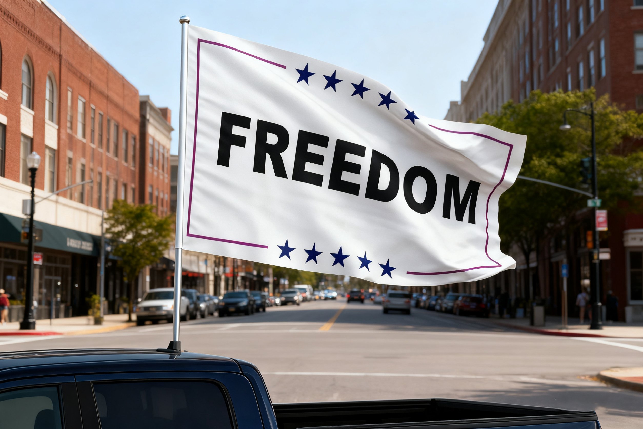 🙏60% OFF For Charlie's Fans -🎗️🕊️Charlie Kirk Freedom House Flag Justice